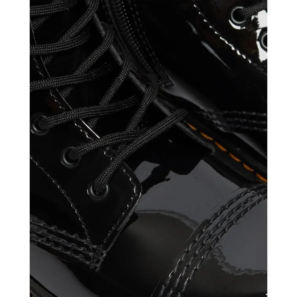 Dr. Martens NWT Sinclair Bex Patent Leather Boots Black Youth US Boys 5 Girls 6